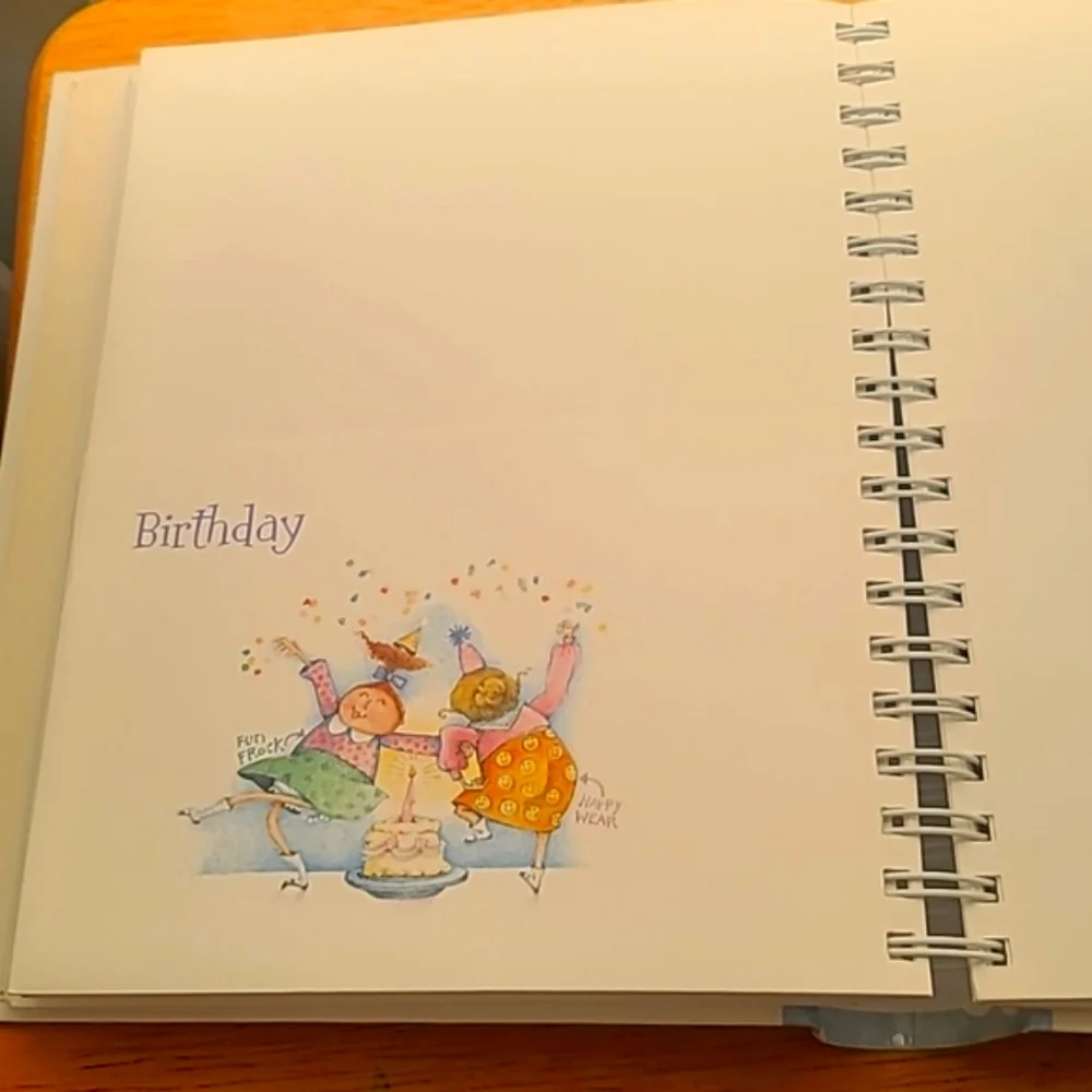 Contact & Address Book / Monthly Organizer